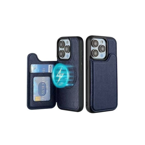 Few Millions Convenience Pro Magnetic Wallet Case - Secure Credit Card Holder, Full-Body Protection & Wireless Charging Support for Apple