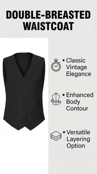 Men'S Suit 3pcs Set Formal Attire Blazer Trousers Vest Wedding Outfit Important Occasion Dress