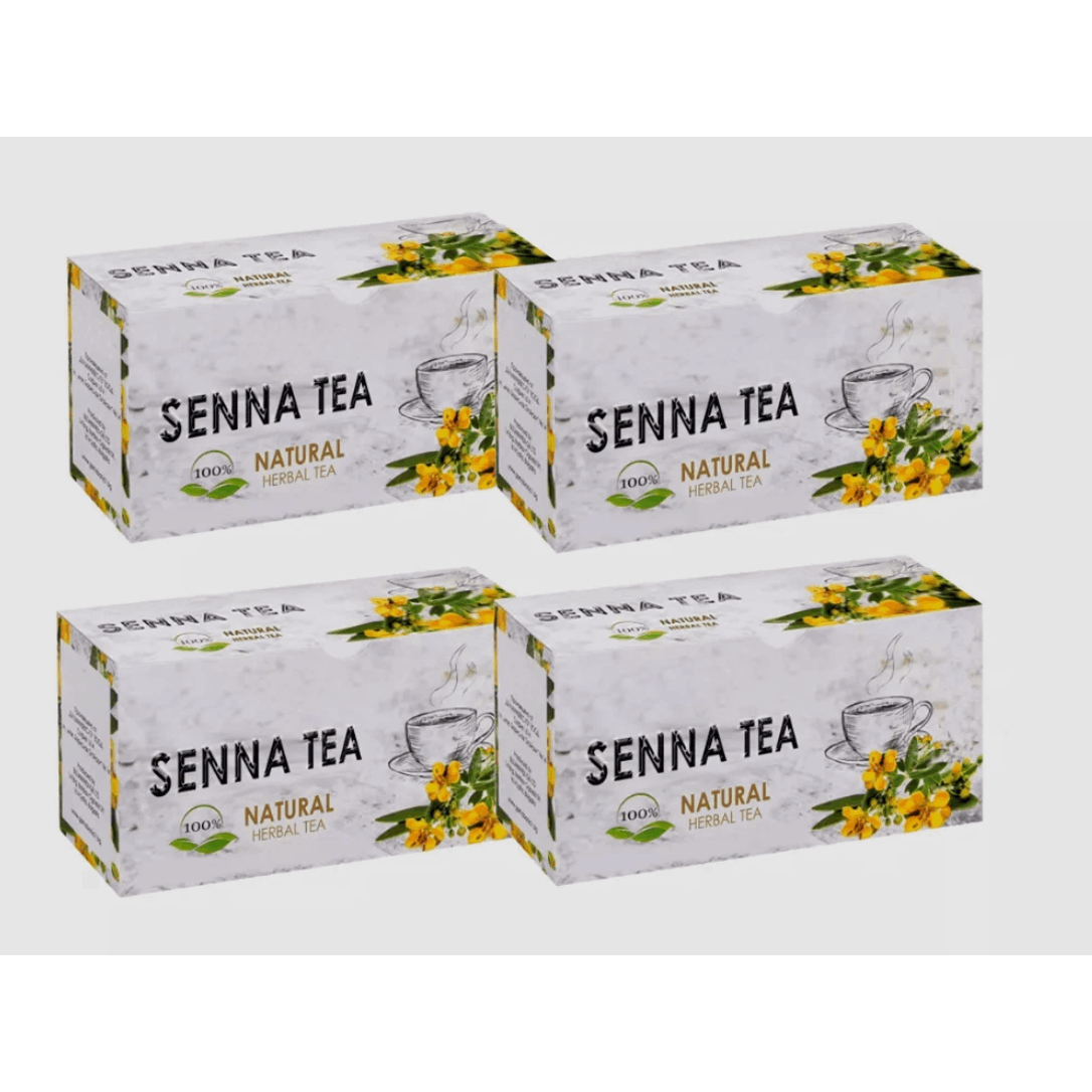 Senna Herbal Tea Bags (80 Count) Made with Natural Cassia Angustifolia