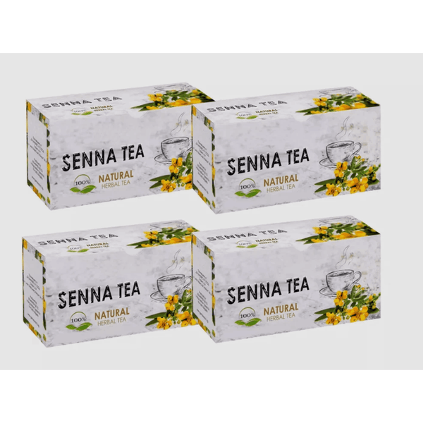 Senna Herbal Tea Bags (80 Count) Made with Natural Cassia Angustifolia
