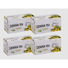 Senna Herbal Tea Bags (80 Count) Made with Natural Cassia Angustifolia