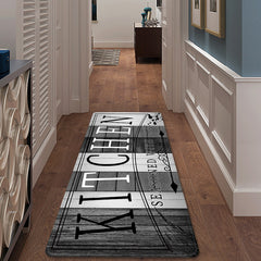 1pc Kitchen Mat, Polyester Fiber Crystal Velvet, Hand Wash Only, Comfortable Cushioning, for Kitchen Laundry Room Hallway Living Room, Ideal Holiday Gift Choice, ≥800g/㎡