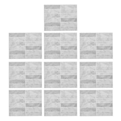 10 Sheets 1mm Thickness Tiles Self Adhesive Wall Tiles, Tile Stickers for Kitchen & Bathroom, Stick on Tiles, Peel and Stick splashback 29cm x 22.9cm