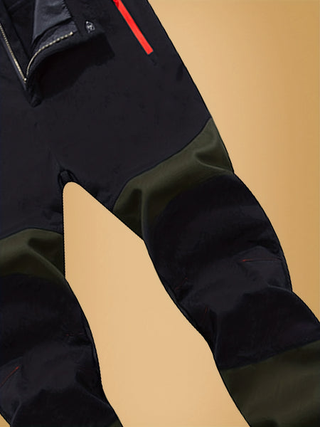 Autumn And Winter Outdoor Fleece Warm Elastic Assault Pants Men'S Soft Shell Trousers Wear-Resistant Hiking Pants
