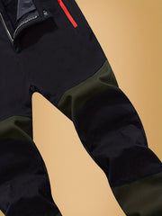 Autumn And Winter Outdoor Fleece Warm Elastic Assault Pants Men'S Soft Shell Trousers Wear-Resistant Hiking Pants