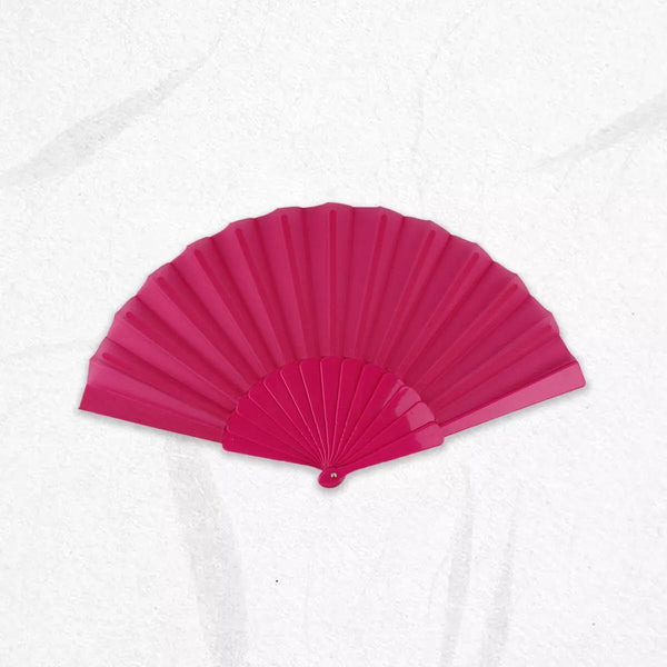 2Pcs Hand Fan Held Portable Spanish Dances Fabric Folding Party Wedding Gift