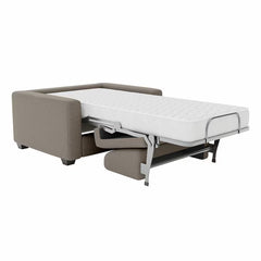 Lucas Brown Fabric Snuggler Sofa Bed