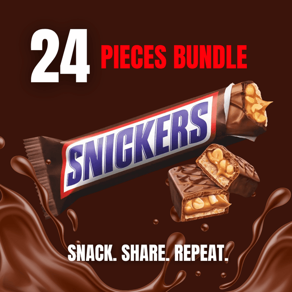 Mars Chocolate Full Cases Bulk Pack | Choose from Snickers, Twix, Maltesers, Bounty, Mars Bars & Skittles - 24-36 Packs Iconic UK Treats