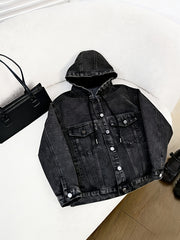 Women's Loose Fit Casual Denim Jacket