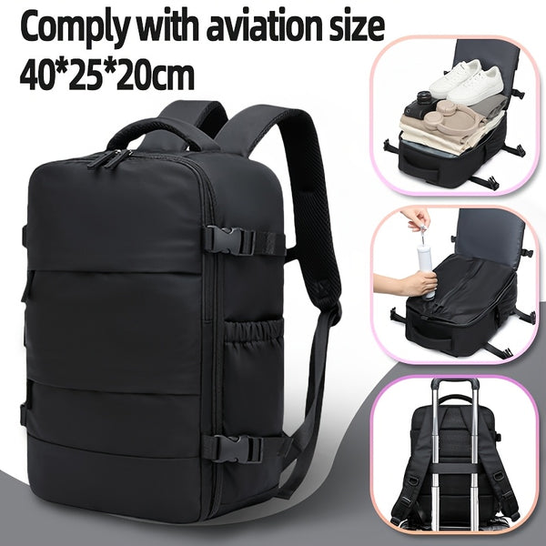 Travel Luggage Vacuum Compression Travel Backpack with Vacuum Pump Combo Set. This vacuum-sealed double-shoulder bag is ideal as luggage for men and women on short business trips, a schoolbag for students, and the top choice for travel outings