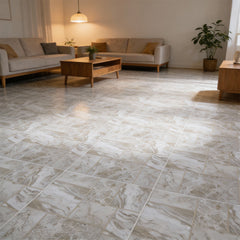 LIFE IDEAS Set of 10/30pcs Marble Effect PVC Floor Tiles - 12