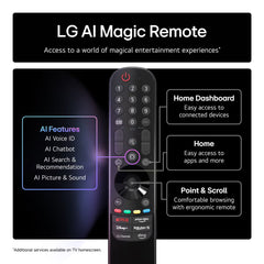 LG 86QNED80A6A 86 Inch QNED 4K Ultra HD Smart TV