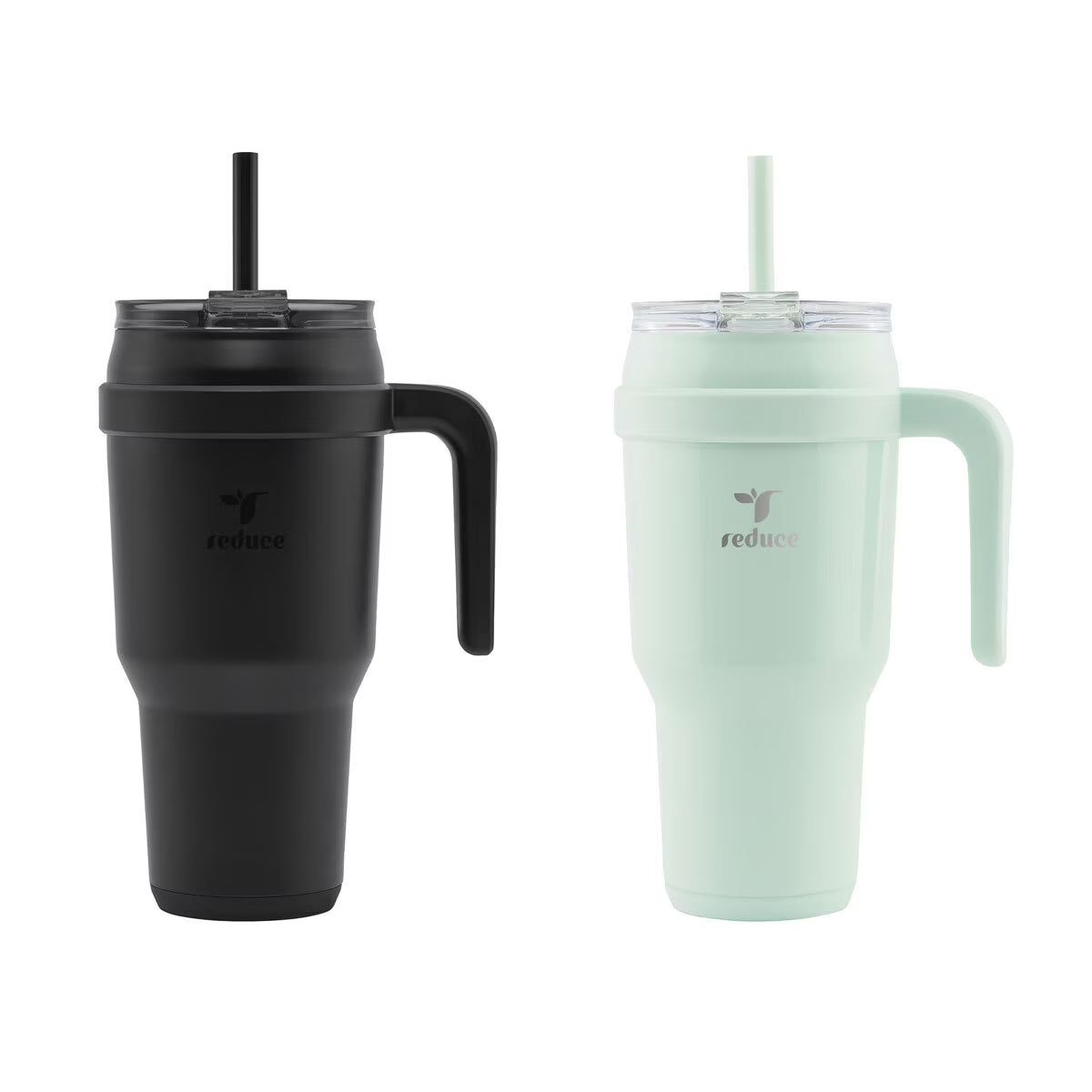 Reduce Cold1 Mug 1.18L, 2 Pack in Black & Mint