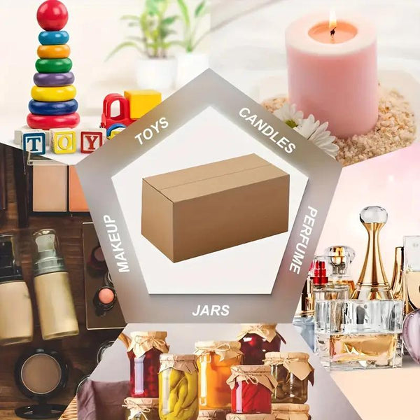 [25 Pcs] 12x9x6 inches/30.5x22.9x15. 2cm- Brown Shipping Wall Parcel Carton Boxes for Packing/Shipping/Storage Boxes, Packaging Solutions, Moving Boxes, Lightweight Shipping Container, Compact Storage Box, Reinforced Packaging, Moving Supplies, Shipping