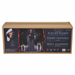 Halloween Rise up Reaper Animatronic with LED Eyes