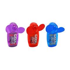 3 x Handheld Mini Fan - Battery Operated - Portable Pocket Cooling Fans