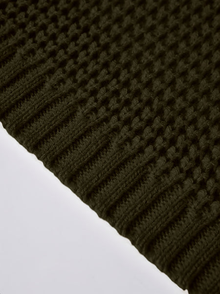 Men'S Casual Long-Sleeved Knitted Cardigan with Pockets in Autumn And Winter New Solid Color Style