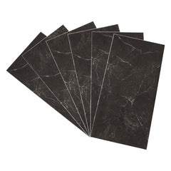 LIVINGANDHOME 10/20-Pack Marble Peel and Stick Floor Tiles - 12