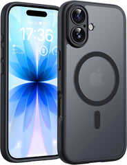 TOCOL Magnetic for Iphone 17 Pro Max Case 6.9-Inch, Compatible with Magsafe, Full Camera Protection, Built-In Magnetic Ring, Drop Protection Shockproof Translucent Matte Phone Cover