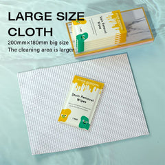 Stain Removal Wipes – 30 Individually Wrapped Cleaning Sheets, Portable Instant Stain Cleaner for Fabric & Surfaces