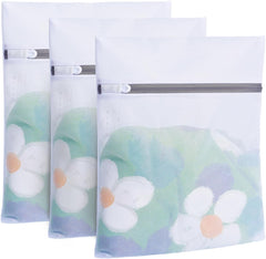 BAGAIL Mesh Laundry Bags, Washing Machine Wash Bags, Reusable and Durable Mesh Wash Bags for Delicate Blouse, Hosiery, Underwear, Bra, Lingerie and Baby Clothes, Great for Travel Storage Organization