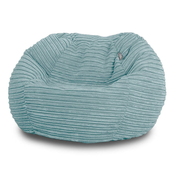 Corduroy Kids Bean Bag Chair with Filling Included - Lightweight Comfortable Beanbag Seat - Machine Washable Childrens Beanbag Furniture for Girls & Boys - 67 x 52cm