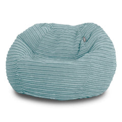 Corduroy Kids Bean Bag Chair with Filling Included - Lightweight Comfortable Beanbag Seat - Machine Washable Childrens Beanbag Furniture for Girls & Boys - 67 x 52cm