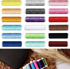 JUNING Travel Sewing Kit Portable Sewing Supplies Accessories for Adults, Beginner, Home, Emergency, Including Needle and Thread Kit, Scissors,Tape Measure, Seam Ripper