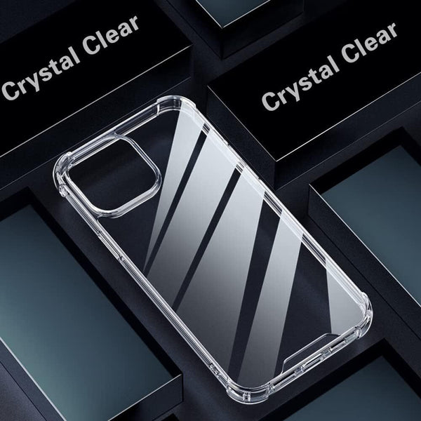 Case For iPhone 17 Pro Max 16 Pro Max Plus 15 14 13 11 12 7 8 17 Air Clear Shockproof Phone Cover
