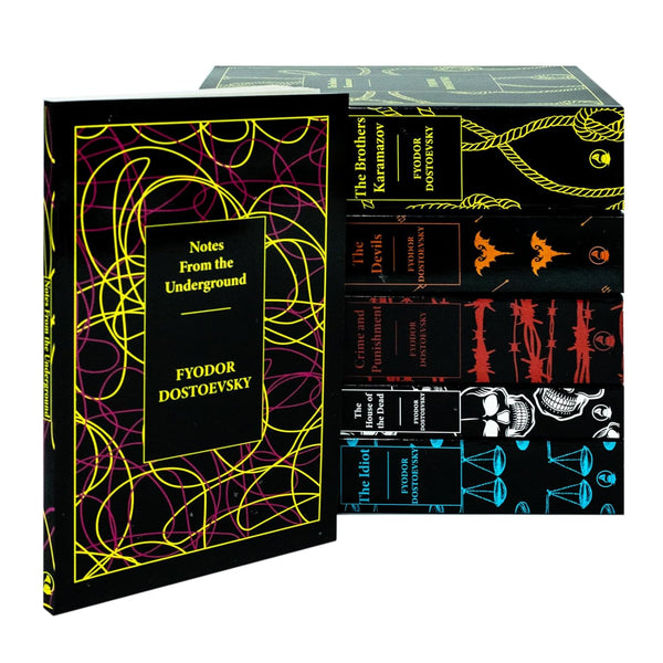 Complete Collection of Fyodor Dostoevsky 6 Books Set (Crime and Punishment, Notes From the Underground, The Brother Karamazov, The Devils, The House of the Dead, The Idiot)