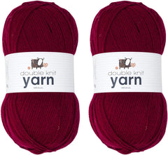 Korbond DK Beige Yarn - 100G Acrylic Wool - Lightweight, Hypoallergenic & Durable Double Knit Crochet Yarn Knitting Wool (290M Total)