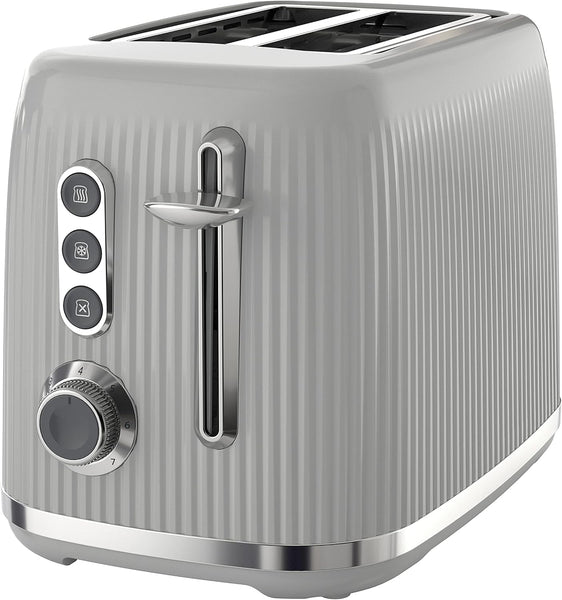 Breville Bold Vanilla Cream Electric Kettle | 1.7L | 3Kw Fast Boil | Cream & Silver Chrome [VKT223]