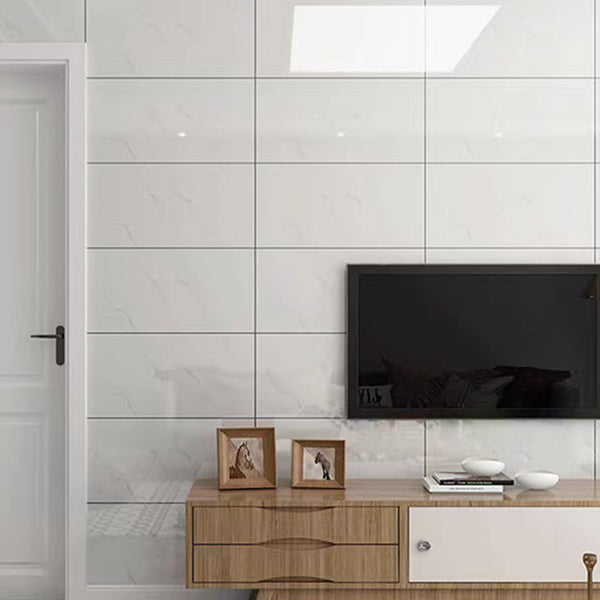 12/24/36pcs Contemporary Marble Pattern Self-Adhesive Wall Stickers - Waterproof & Oil-Resistant &Glossy Finish, Easy Peel & Stick for Kitchen, Bathroom, Glass, Walls - Removable Modern Home Decor, Bathroom Wall Stickers, Kitchen Decor, Easy install Decal