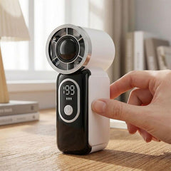 Mini handheld small fan, high-speed summer gadget, long-lasting charging, turbo, portable, compact outdoor Mini Handheld Fan With LED Display Handheld Portable Turbo Fan Cooler Fan
