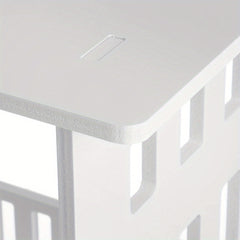A Small White Tea Coffee Table, a Side Table for The Sofa, a Storage Rack, And a Bedside Table Available in The UK