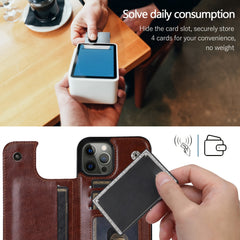 Phone Case: Compatible with iPhone 17 Promax/Pro/ Air, 16 Plus, 15, 14 Pro Max, 13, 12 and Galaxy S22/23/24/25 Plus Ultra FE.Perfect Gift. Wallet Case with Card Holder, Kickstand Card Slots Case, Double Magnetic Clasp and Durable Shockproof