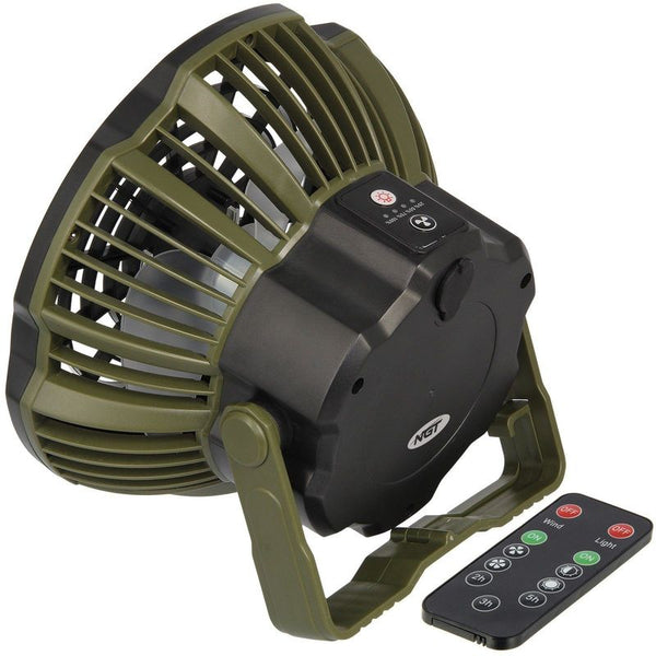 NGT XL Bivvy Fan LED Light USB Rechargeable & Remote Powerbank Camping Fishing
