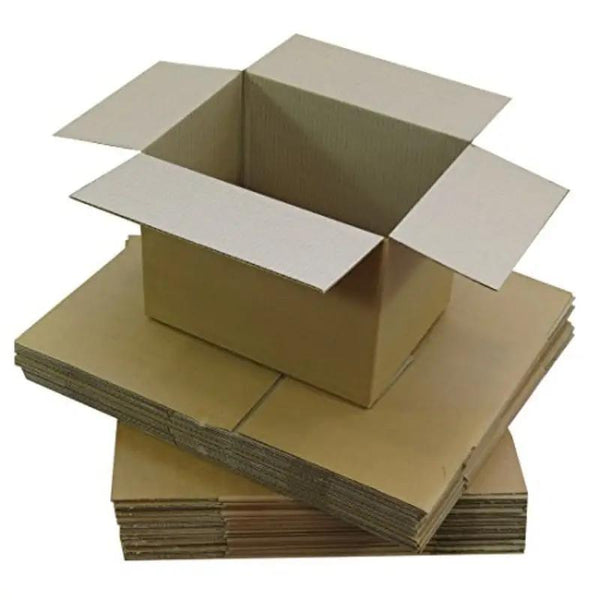 [25 Pcs] 12x9x6 inches/30.5x22.9x15. 2cm- Brown Shipping Wall Parcel Carton Boxes for Packing/Shipping/Storage Boxes, Packaging Solutions, Moving Boxes, Lightweight Shipping Container, Compact Storage Box, Reinforced Packaging, Moving Supplies, Shipping