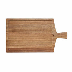 Birdrock Home Slate & Acacia Serving Board