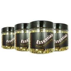 Essentials (9.5Mm) Brass Drawing Pins Tub - 4 X 1200 Pin Pack