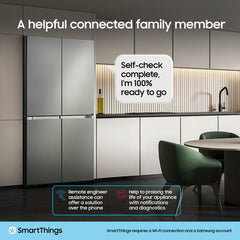 Samsung Series 8 RF50C510ES9 496L Multidoor Fridge Freezer, E Rated in Stainless Steel