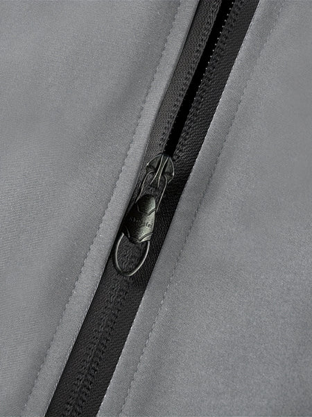 Men'S Casual Bomber Jacket | Spring-Autumn, Non-Stretch, Baseball Collar, Multiple Pockets, Zipper Closure