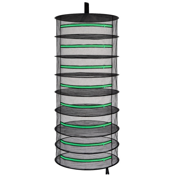 6/8 Layers Indoor/Outdoor Herb Drying Rack - Wall-Mounted, Made of Durable Oxford Fabric, Suitable for Drying Seeds, Vegetables, Fruits