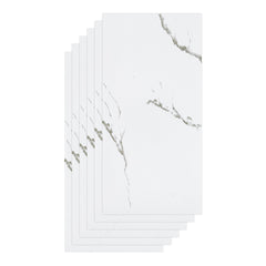 36pcs Self Adhesive Vinyl Flooring, 15X30cm Wood & & Stone Grain Effect Peel and Stick Floor Tiles, Waterproof Flooring Stickers for Home Office Bedroom Kitchen Living Room
