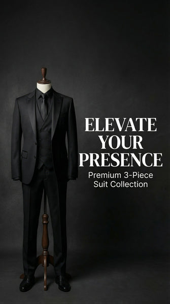 Men'S Suit 3pcs Set Formal Attire Blazer Trousers Vest Wedding Outfit Important Occasion Dress