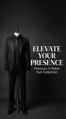 Men'S Suit 3pcs Set Formal Attire Blazer Trousers Vest Wedding Outfit Important Occasion Dress