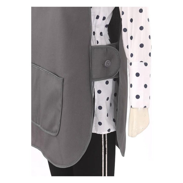 Self Tabard Apron | Aprons for Men, Women, and Ladies | Professional Cooking Aprons with 2 Pockets | Adjustable Kitchen Apron for Baking, BBQ, Grilling, Gardening, Crafting, Cleaning, Painting, Barista, Restaurant Work | Cute & Stylish Gift Apron for Mom,