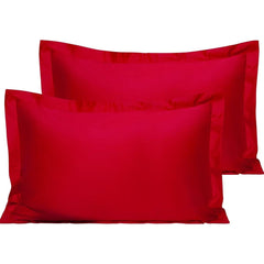 Pack of 2 Softtouch Ultra-Fine Pillowcases, 200Tc Pure 100% Polycotton Envelope Closure Pillow Covers, Available in a Variety of Colors, Fade-Resistant Fabric Bedding, Suitable for Various Style Settings, Machine Washable.