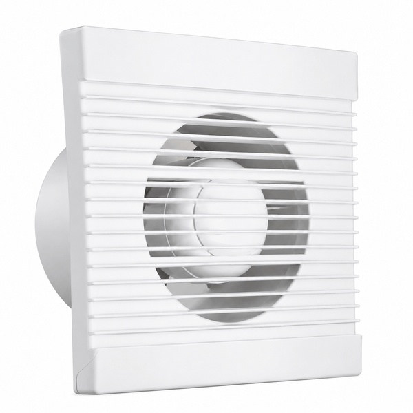 150mm Bathroom Extractor Fan 25W 250m³/h 220-240V Kitchen Wall Ceiling Ventilation