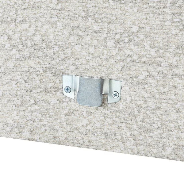 Zyllah Beige Fabric Corner Sofa with Chaise
